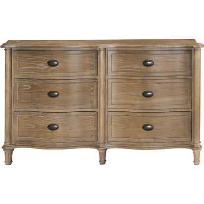 Devon Drawer Dresser by Universal Furniture in antique oiled bronze and studio. Made from unique in a cottage & farmhouse style.