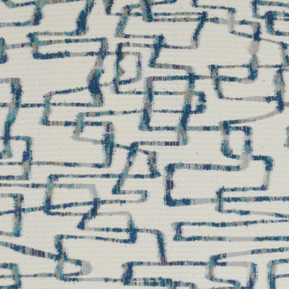 Da Vinci Pillow by DV Kap Home in lapis. Made from 100% polyester in a transitional style.