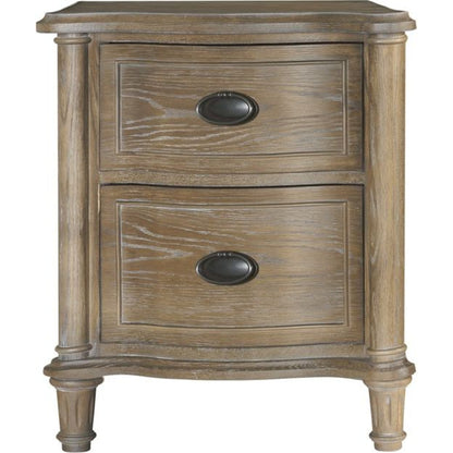 Devon Nightstand by Universal Furniture in antique oiled bronze and studio. Made from unique in a cottage & farmhouse style.