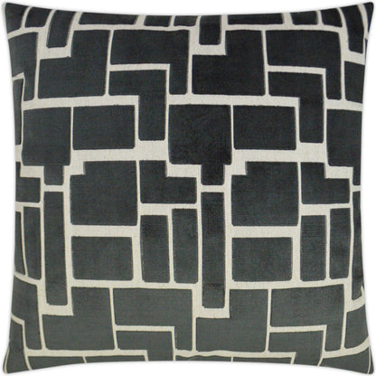 Aura Pillow by DV Kap Home. Made from 69% rayon, 21% polyester, 10% linen in a modern style.