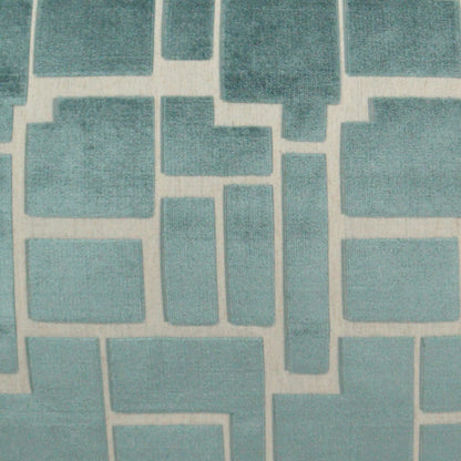 Aura Pillow by DV Kap Home. Made from 69% rayon, 21% polyester, 10% linen in a modern style.