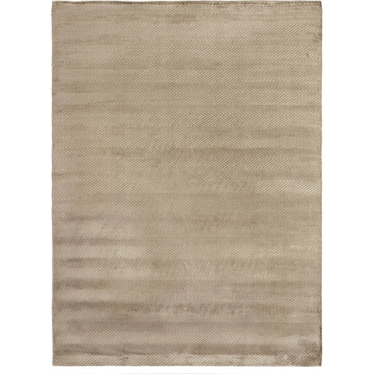 Honeycomb 3269 Rug by Exquisite Rugs in khaki. Made from viscose in a unique style.