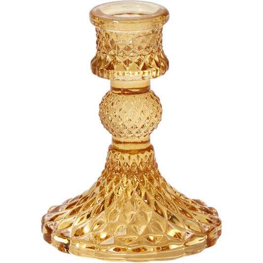 Gillian Candlestick 2 (Set of 2) by Accent Decor. Made from glass in a traditional style.