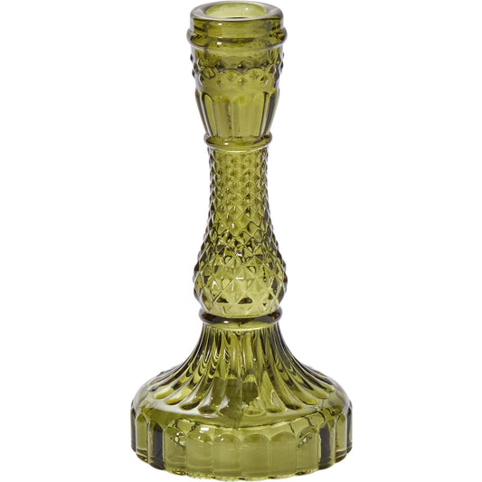 Gillian Candlestick 2 (Set of 2) by Accent Decor. Made from glass in a traditional style.