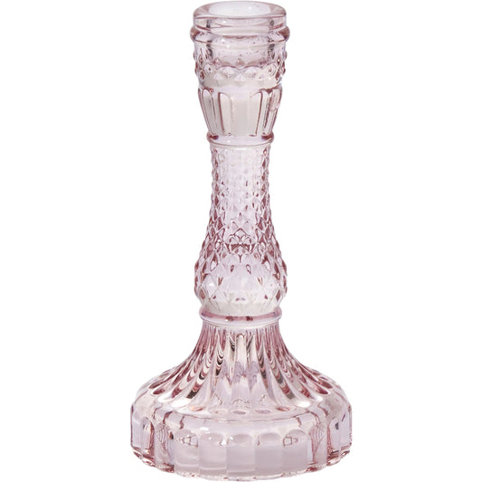 Gillian Candlestick 2 (Set of 2) by Accent Decor. Made from glass in a traditional style.