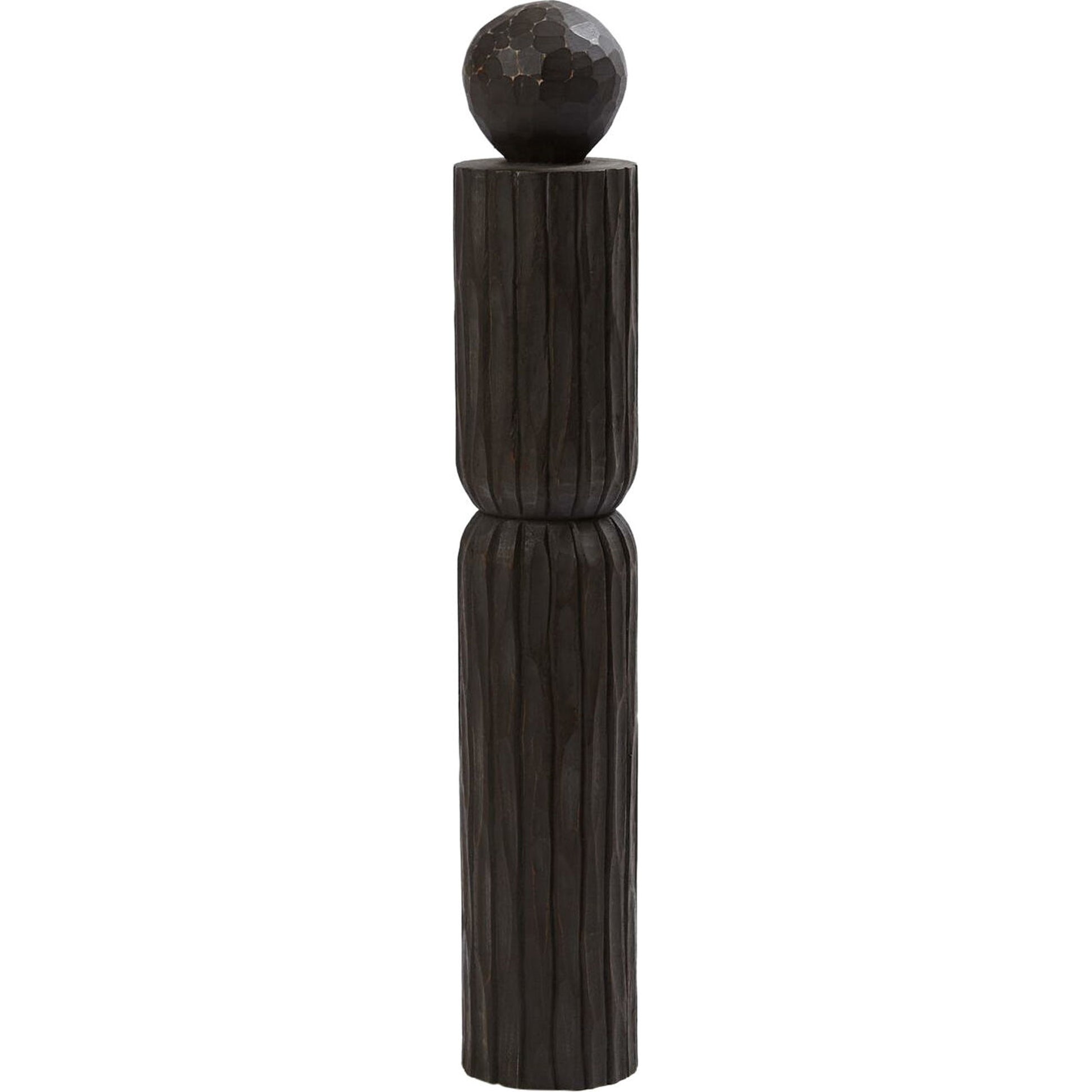 Amelot Pillar by Global Views. Made from wood in a eclectic & global style.