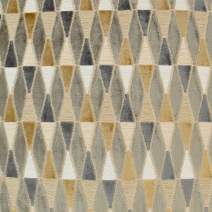 Abrash Pillow by DV Kap Home in mustard. Made from 55% polyester, 31% viscose, 14% cotton in a eclectic & global style.