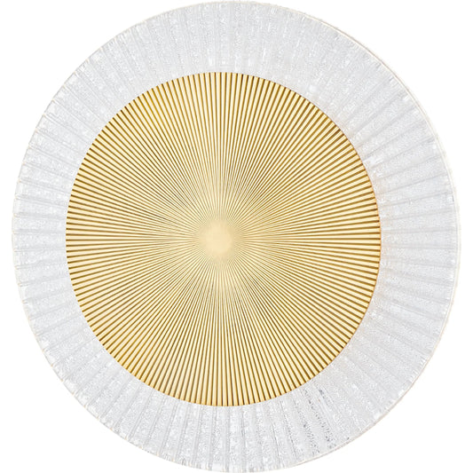 Topaz Flush Mount by Corbett. Made from steel in a modern style.