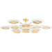 Topaz Chandelier by Corbett. Made from steel in a modern style.