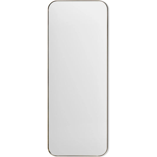 Aalina Grand Leaning Mirror by Interlude Home. Made from stainless steel, mirror in a unique style.