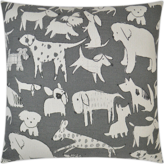 Woof by DV Kap Home in gray. Made from 100% polypropylene in a modern style.
