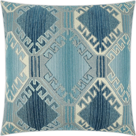 Cankiri Pillow by DV Kap Home. Made from 63% polyester, 37% poly chenille in a unique style.