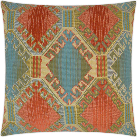 Cankiri Pillow by DV Kap Home. Made from 63% polyester, 37% poly chenille in a unique style.