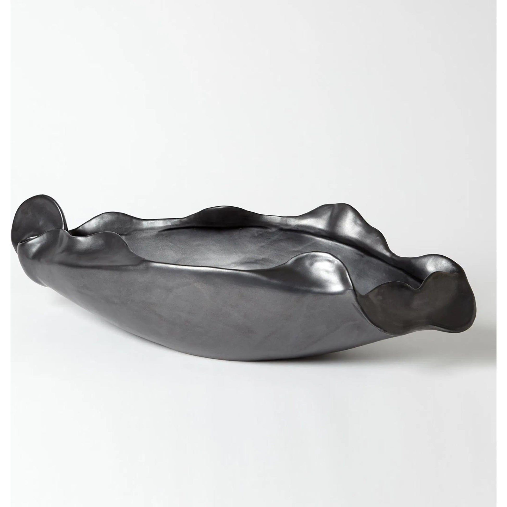 Free Form Organic Bowl by Global Views. Made from ceramic in a modern style.
