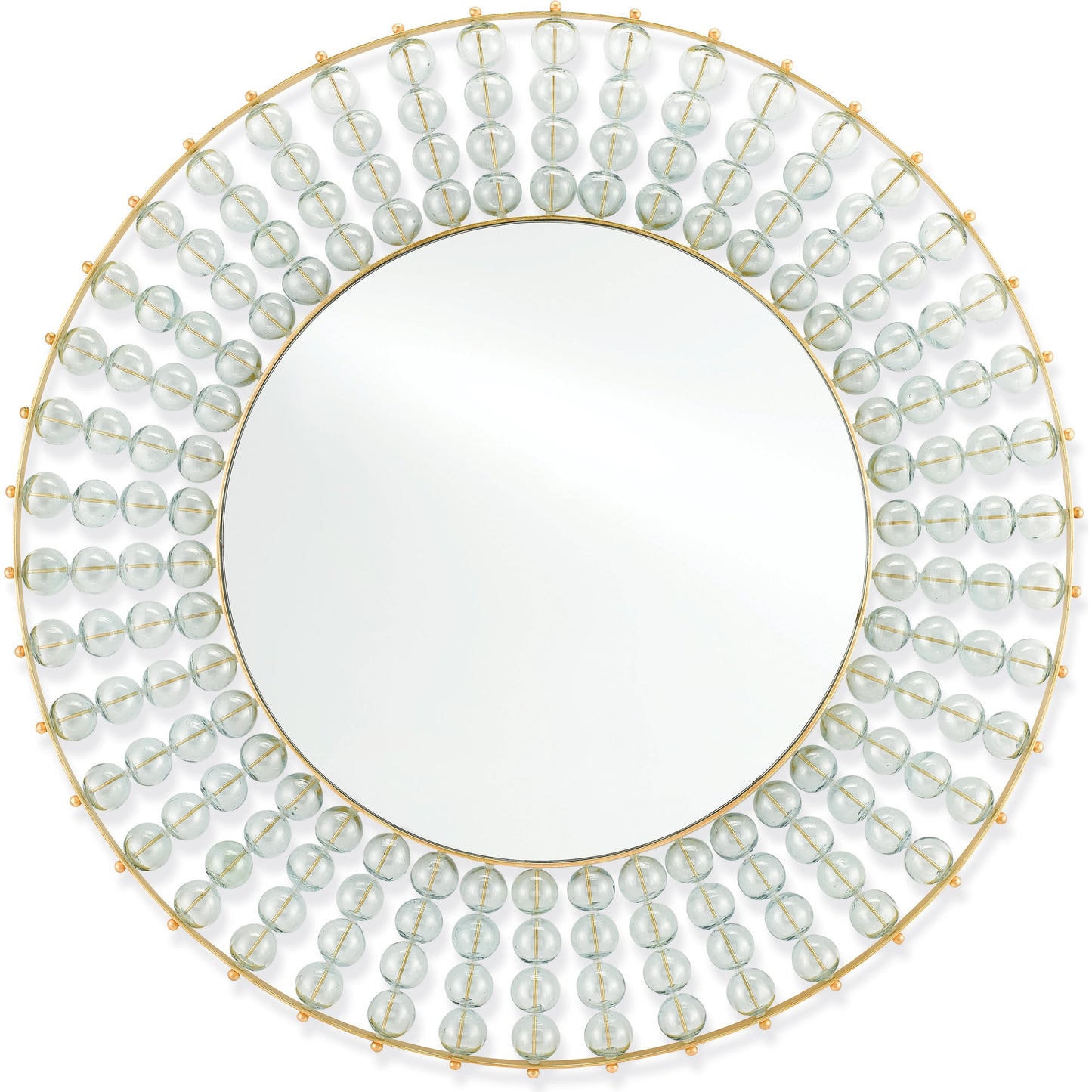 001 S-291166 | Primary Silo | Calais Mirror by Currey and Company in gold leaf, mirror. Made from iron, recycled glass, glass in a modern style.