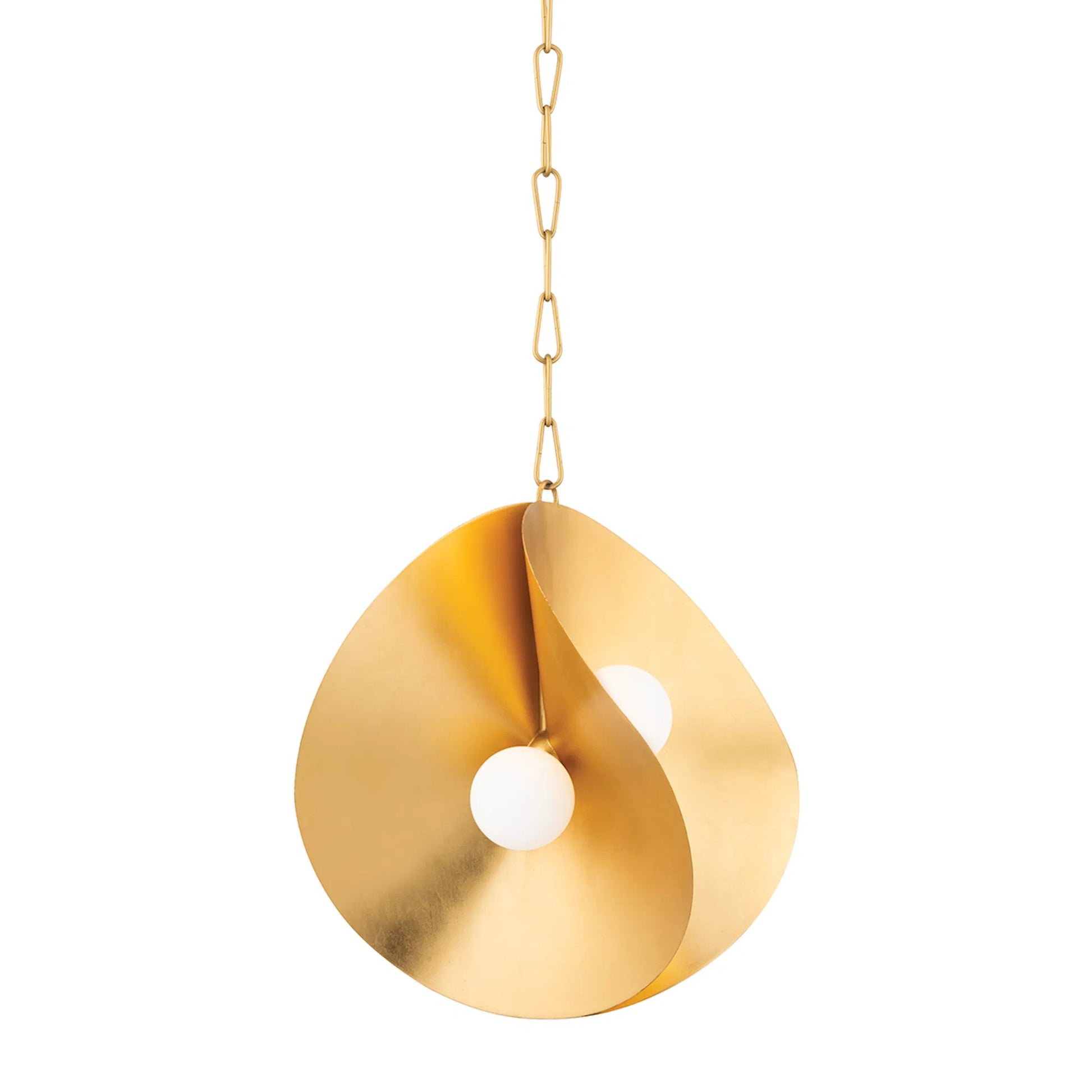 Peony Pendant by Corbett. Made from steel in a modern style.