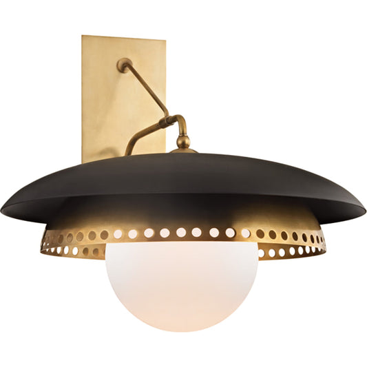 Herkimer Wall Sconce by Hudson Valley. Made from steel in a modern style.