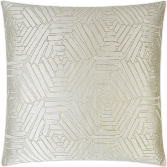 Percy Pillow by DV Kap Home. Made from 58% polyester, 42% cotton in a unique style.
