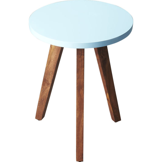Oceanside Contemporary Bunching Table by Butler Specialty Company in multi-color and butler loft. Made from sheesham wood solids, mdf in a modern style.