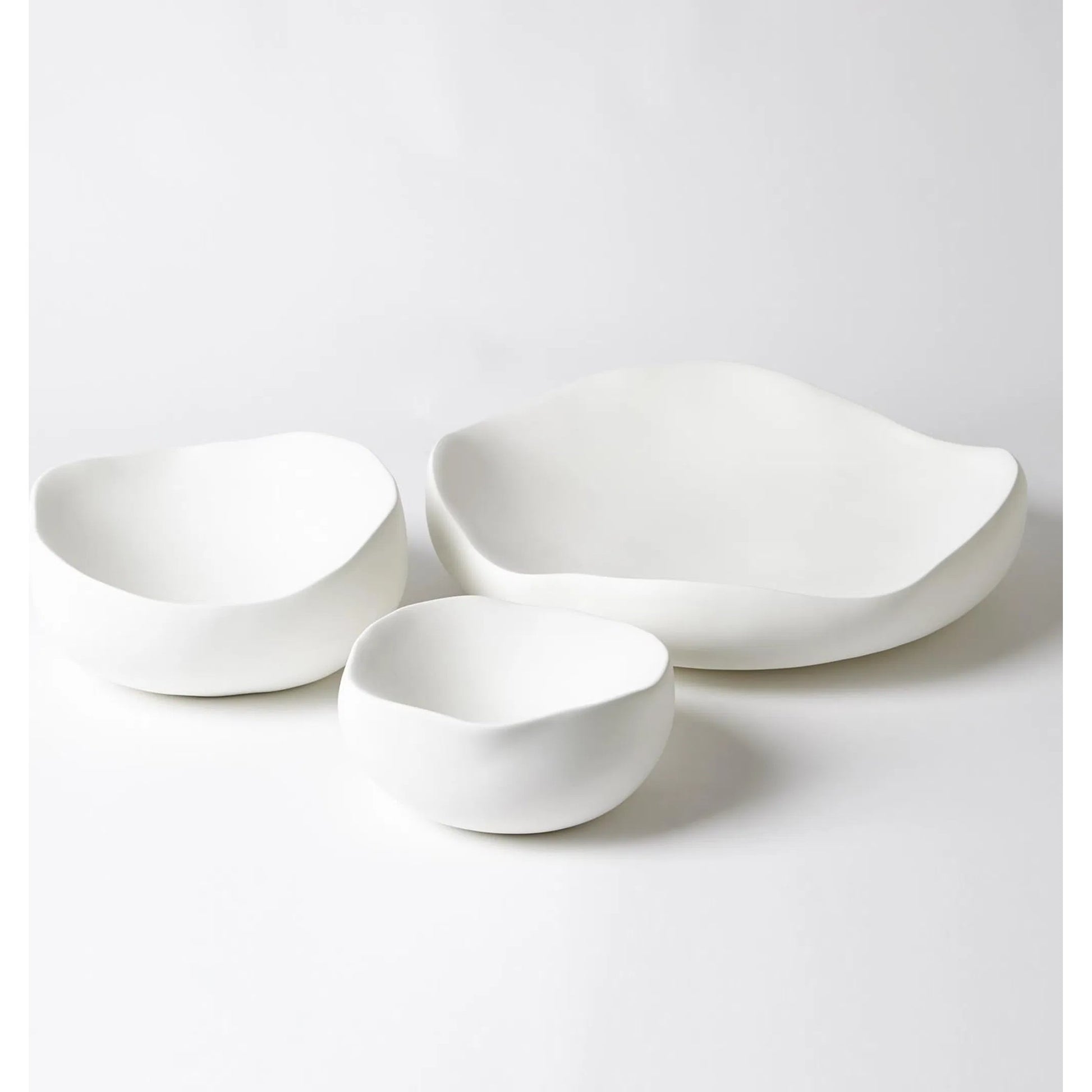 Organic Round Bowl by Global Views. Made from ceramic in a eclectic & global style.