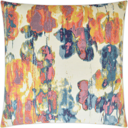 Vibrato by DV Kap Home in navy, orange. Made from 100% polyester in a modern style.