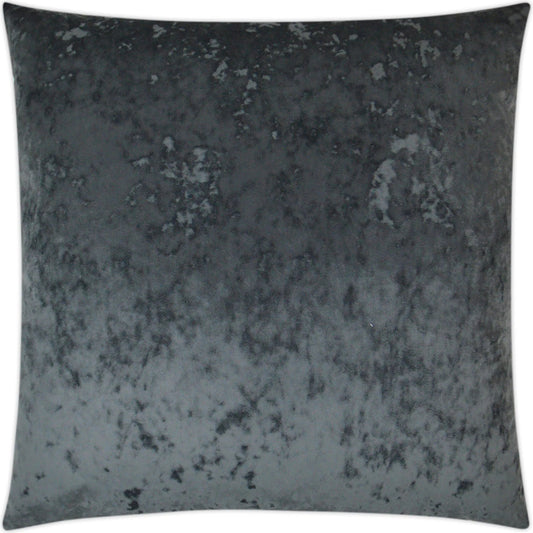 A La Mode Pillow by DV Kap Home in charcoal. Made from 100% polyester in a unique style.