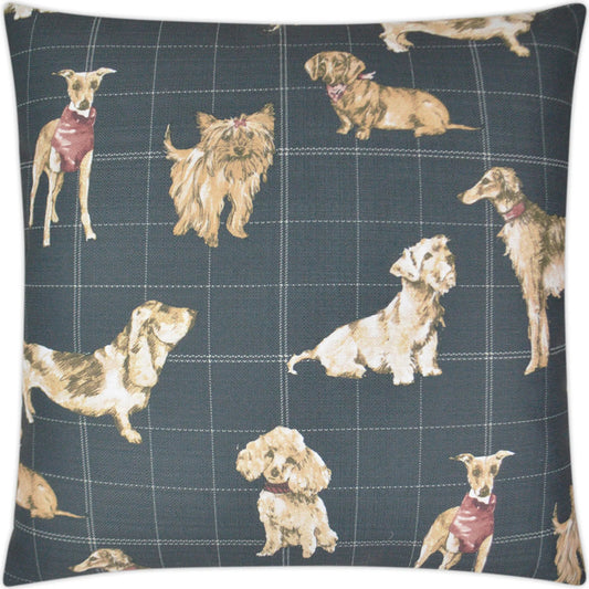 Dog Daze Pillow by DV Kap Home. Made from 100% polyester in a unique style.