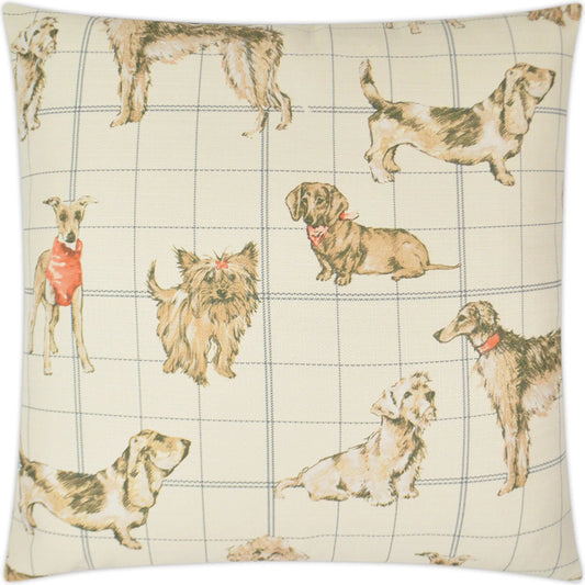Dog Daze Pillow by DV Kap Home. Made from 100% polyester in a unique style.