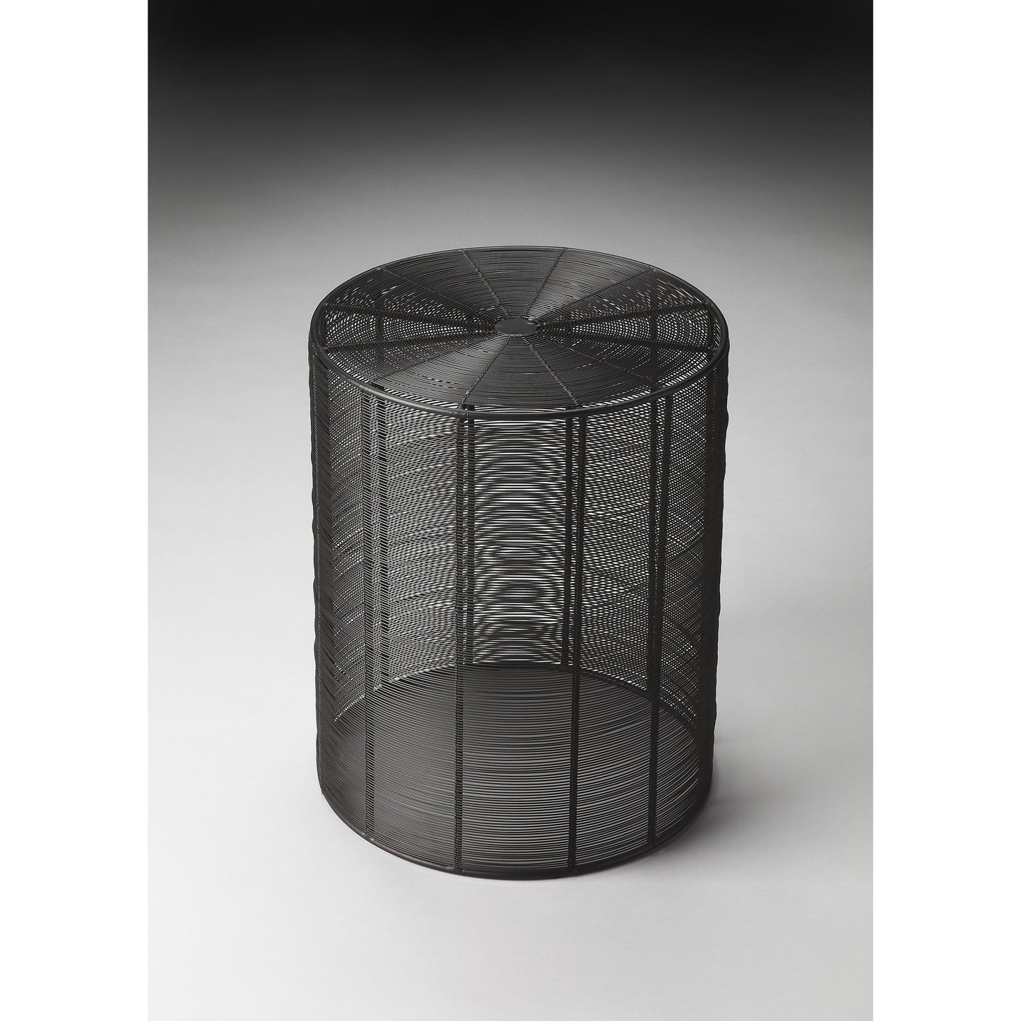 002 O-BUTLER-3317025 | Additional Silo | Renwick Iron Cage Bunching Table by Butler Specialty Company in black and metalworks. Made from unique in a modern style.