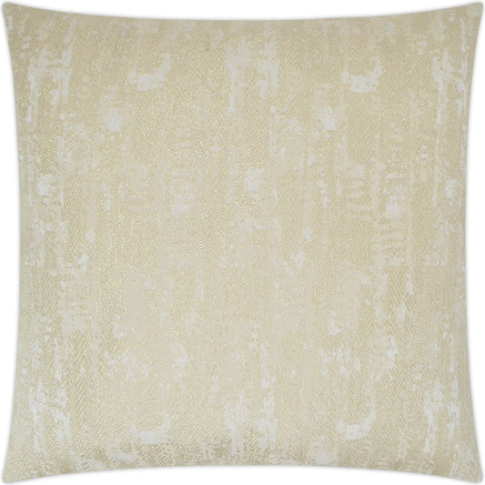 Trance Pillow by DV Kap Home in gold. Made from 100% polyester & lurex in a unique style.