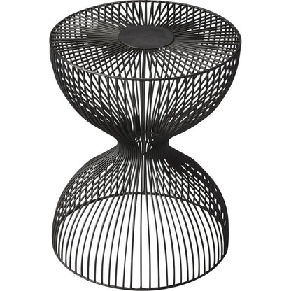 Nicholas Iron Cage Bunching Table by Butler Specialty Company in black and metalworks. Made from unique in a modern style.