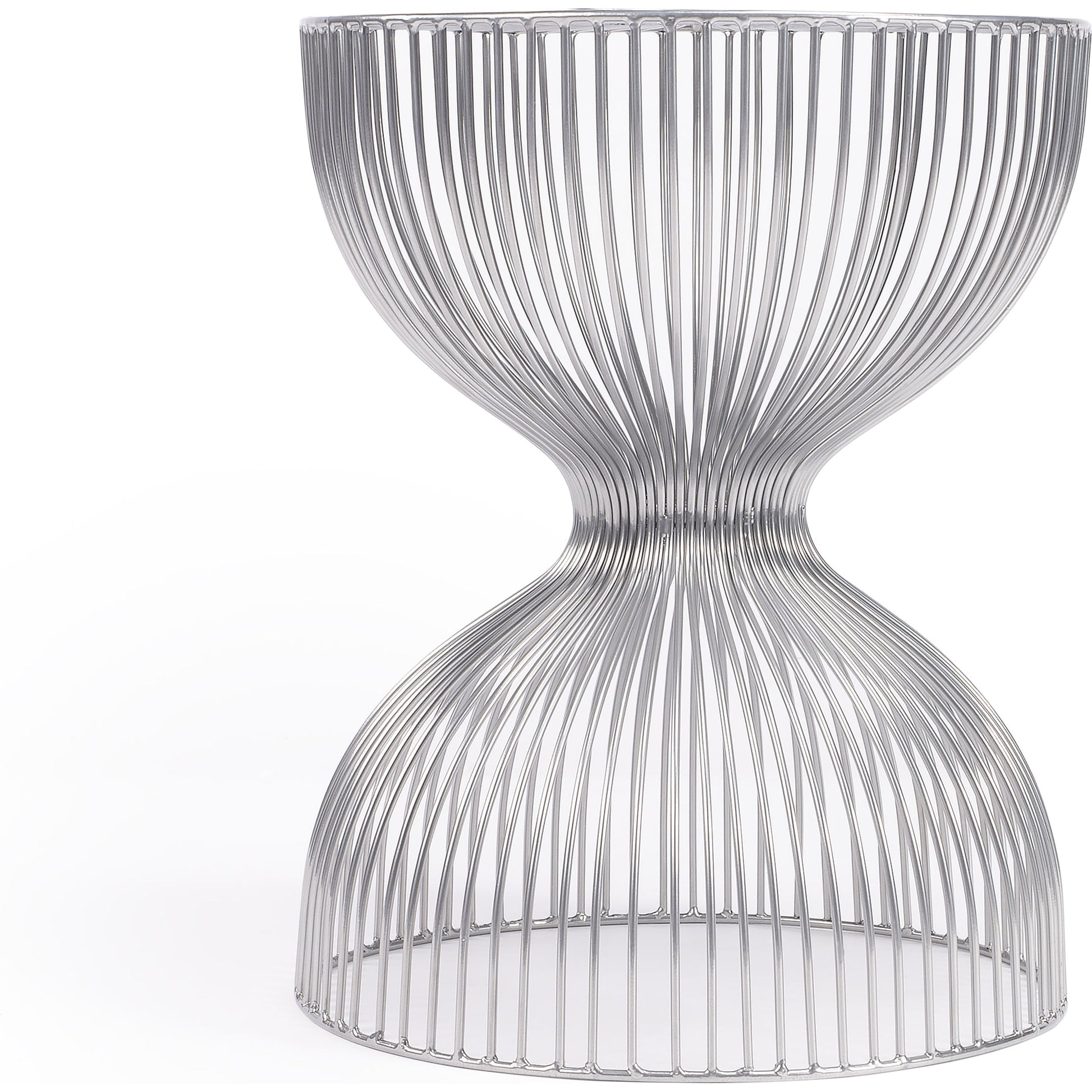 Nicholas End Table by Butler Specialty Company in metalworks. Made from iron in a modern style.