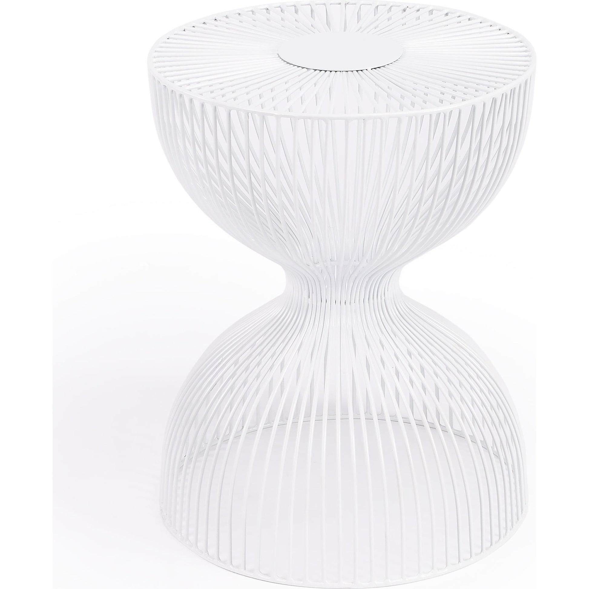 Nicholas End Table by Butler Specialty Company in metalworks. Made from iron in a modern style.