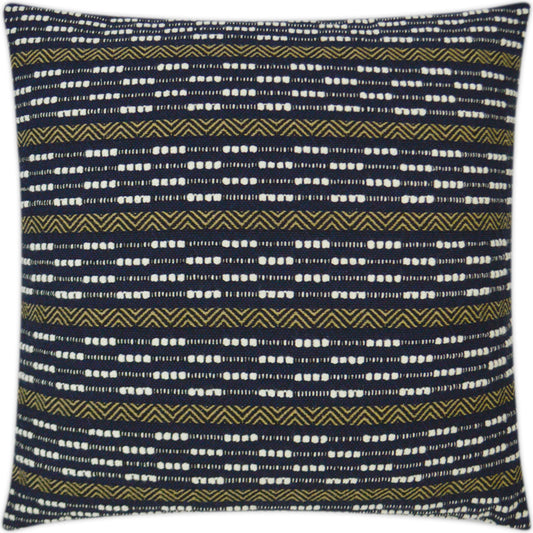Wren by DV Kap Home in navy. Made from 53% cotton, 28% polyester, 11% wool, 8% nylon in a eclectic & global style.