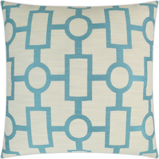 Ellington Pillow by DV Kap Home. Made from 76% rayon, 24% polyester in a unique style.