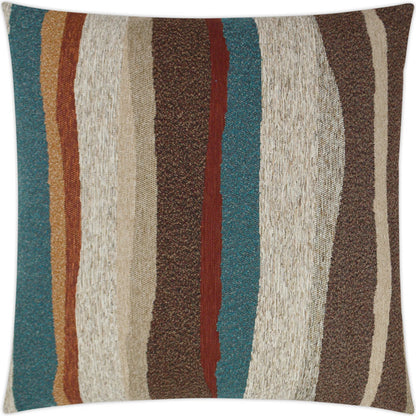 Horizon Pillow by DV Kap Home in sunset. Made from 96% polypropylene, 4% polyester in a eclectic & global style.