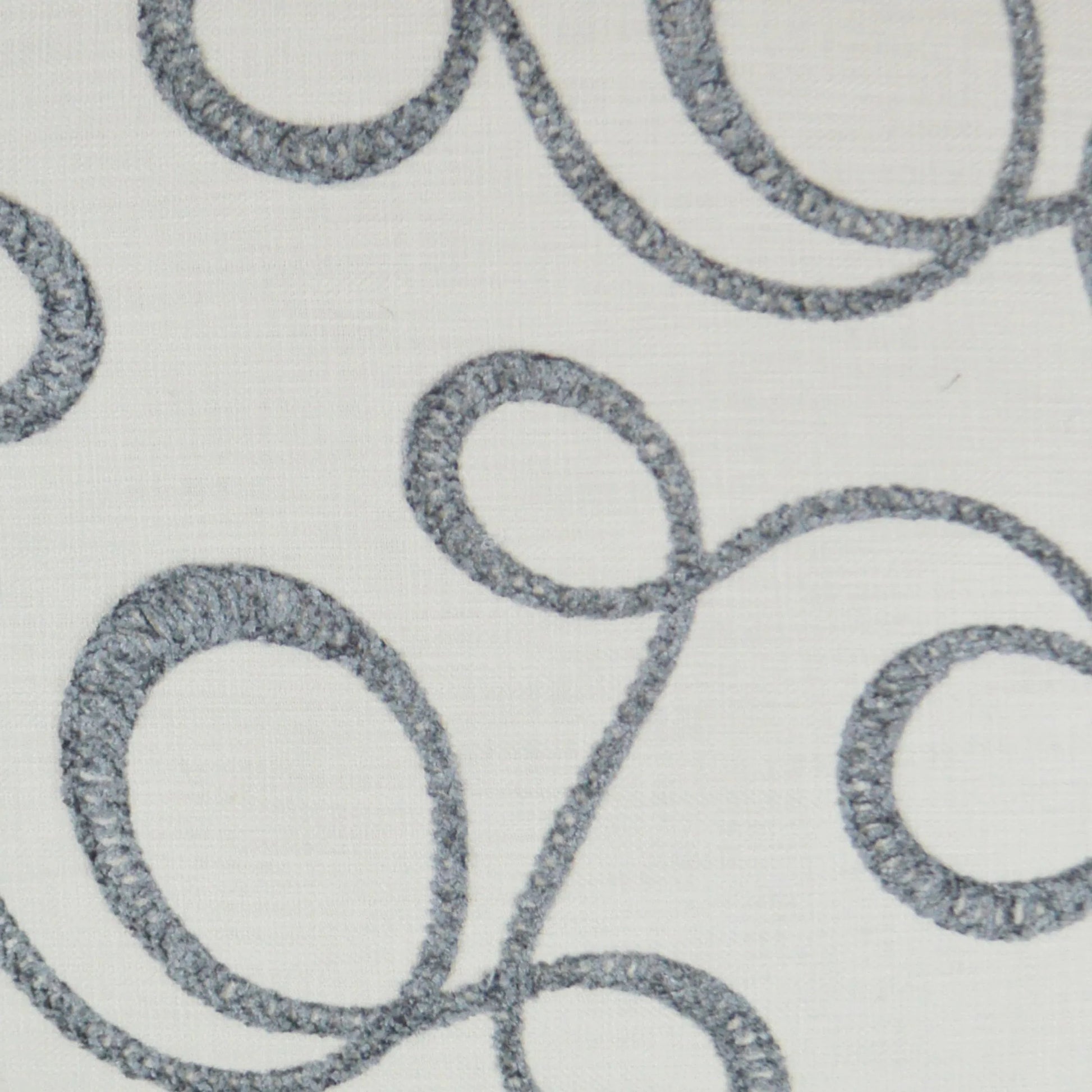 Okeefe Pillow by DV Kap Home in slate. Made from 100% cotton in a transitional style.