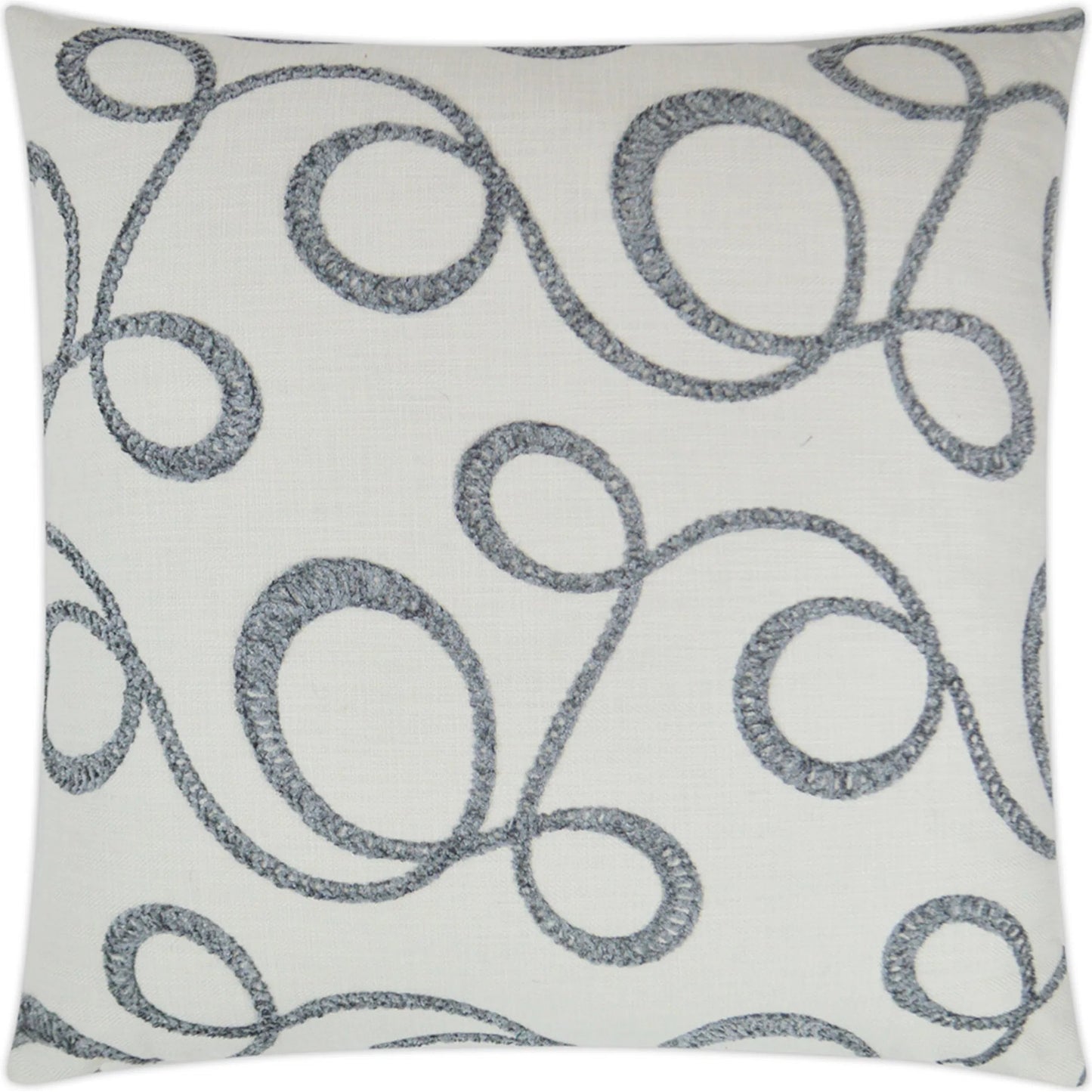 001 SI-2381880 | Primary Silo | Okeefe Pillow by DV Kap Home in slate. Made from 100% cotton in a transitional style.