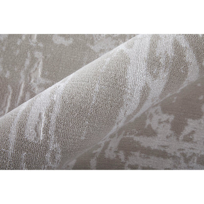 Prasad Rug - 67039NAF by Feizy in ivory, taupe, silver. Made from polypropylene, polyester in a unique style.