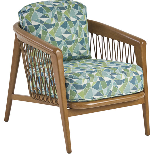 Geometric Occasional Chair by Tommy Bahama Outdoor in 3350 dark brown. Made from unique in a unique style.
