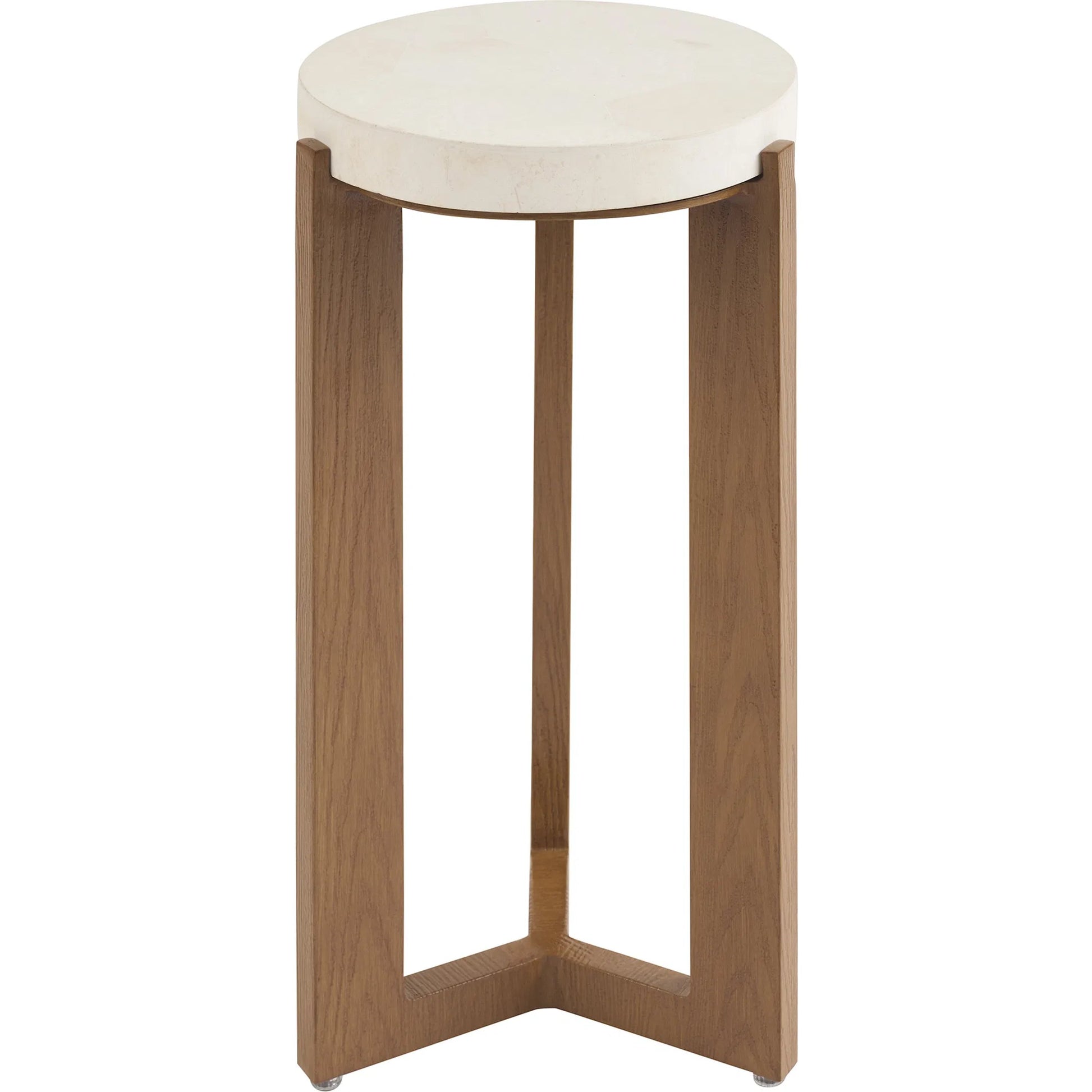 Palm Desert Poolside Round Accent Table by Tommy Bahama Outdoor in white agate. Made from unique in a unique style.