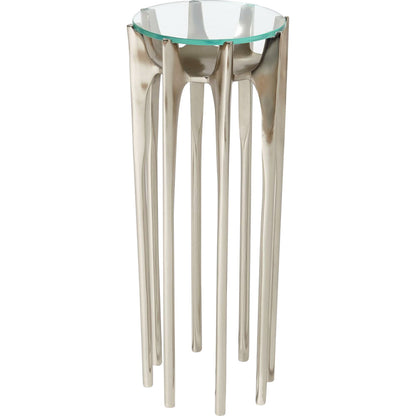 Aquilo Accent Table by Global Views. Made from aluminum in a eclectic & global style.