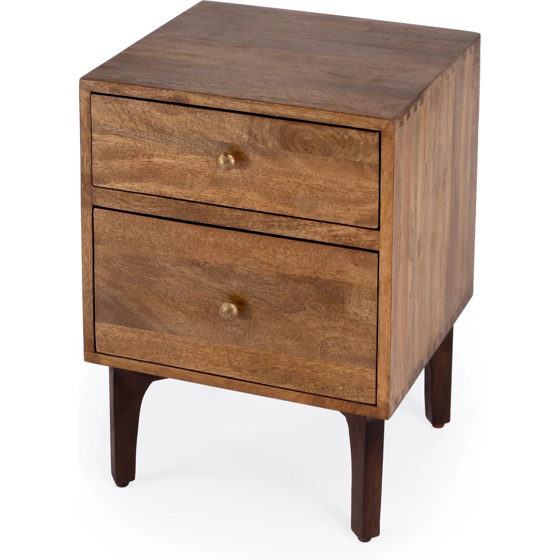 Nuance Loft Chairside Chest by Butler Specialty Company in light brown and butler loft. Made from mango wood, mdf in a modern style.
