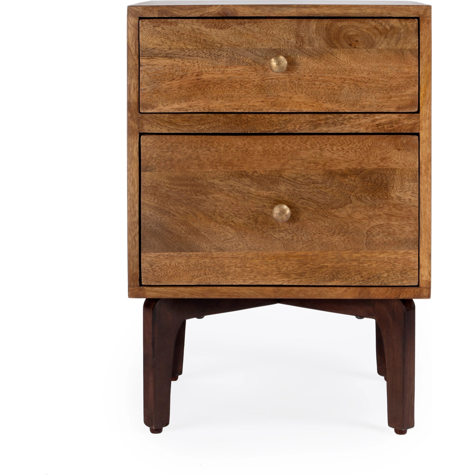 Nuance Loft Chairside Chest by Butler Specialty Company in light brown and butler loft. Made from mango wood, mdf in a modern style.