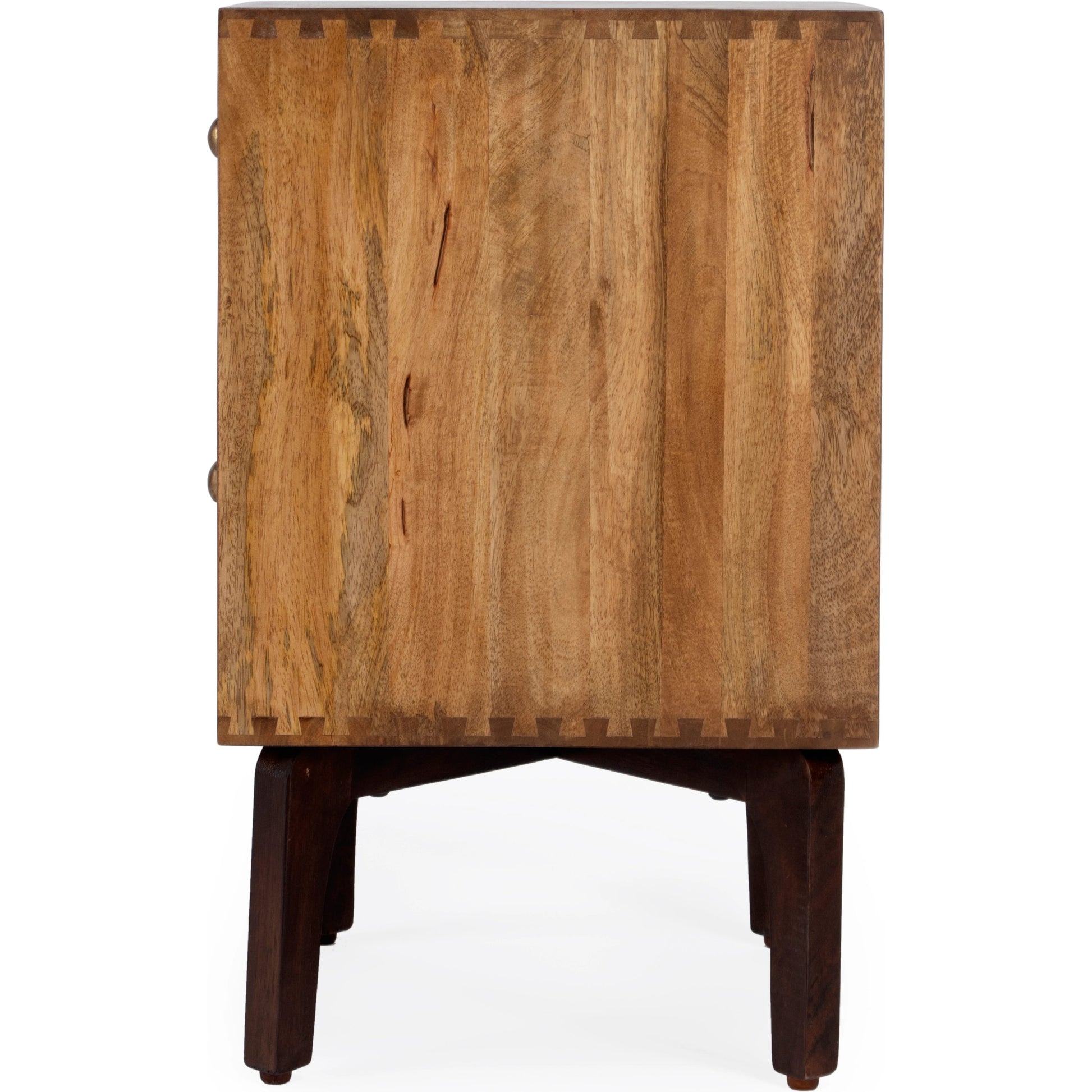 Nuance Loft Chairside Chest by Butler Specialty Company in light brown and butler loft. Made from mango wood, mdf in a modern style.
