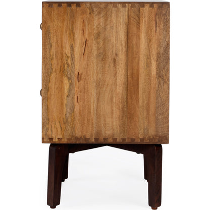 Nuance Loft Chairside Chest by Butler Specialty Company in light brown and butler loft. Made from mango wood, mdf in a modern style.