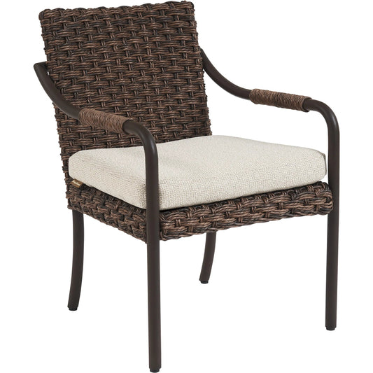 001 SI-2242592 | Primary Silo | Kilimanjaro Dining Arm Chair by Tommy Bahama Outdoor in tobacco. Made from unique in a unique style.