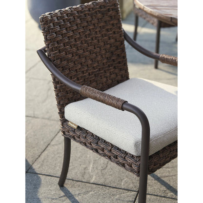 Kilimanjaro Dining Arm Chair by Tommy Bahama Outdoor in tobacco. Made from unique in a unique style.