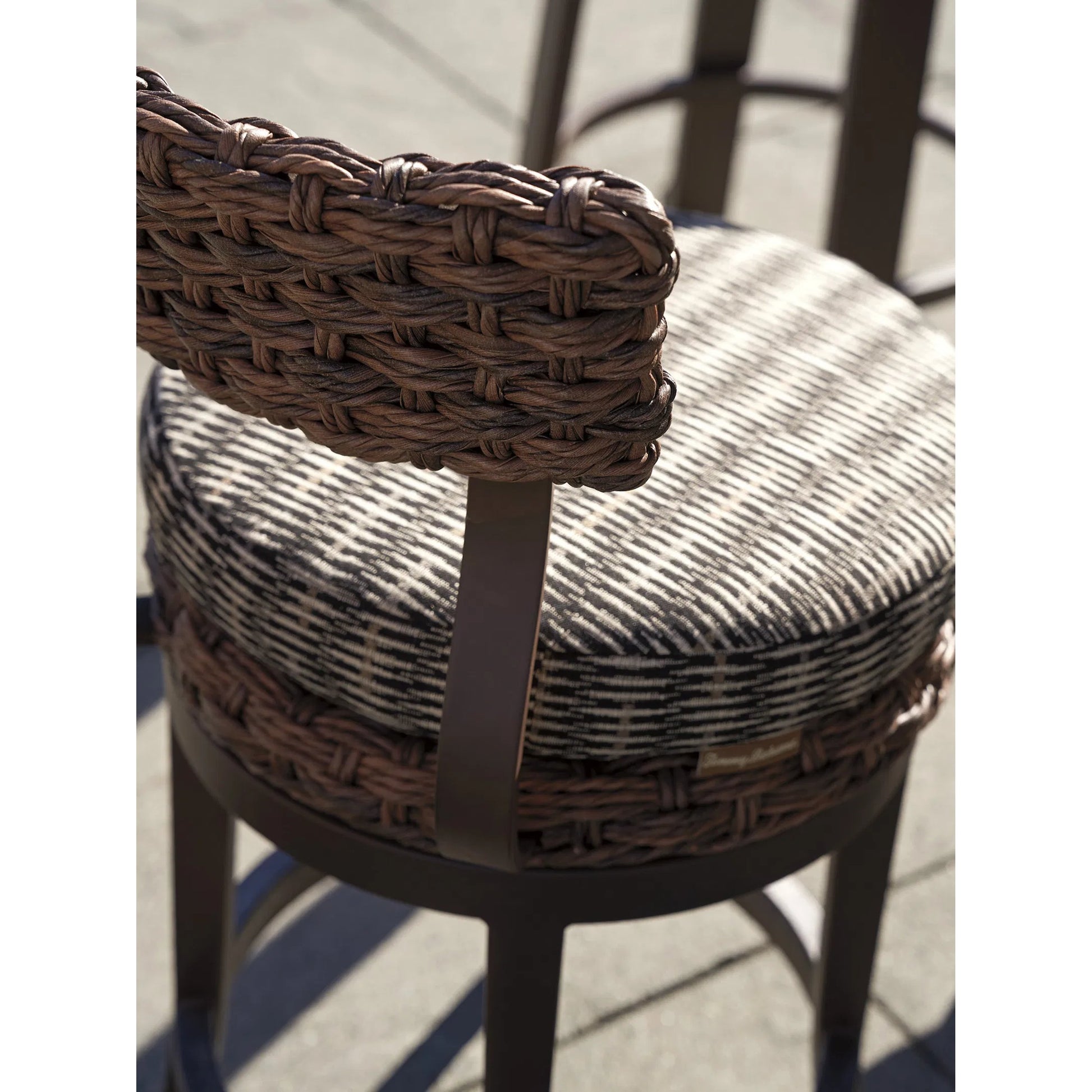 Kilimanjaro Swivel Bar Stool by Tommy Bahama Outdoor. Made from unique in a unique style.
