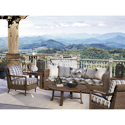 Kilimanjaro Occasional Chair by Tommy Bahama Outdoor in tobacco. Made from unique in a unique style.